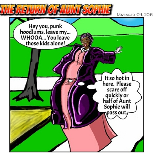 A panel for Aunt Sophie Returns