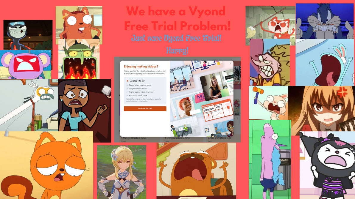 Vyond Rescue We have a Vyond Free Trial Problem! by Kristiancastellanos3 on DeviantArt