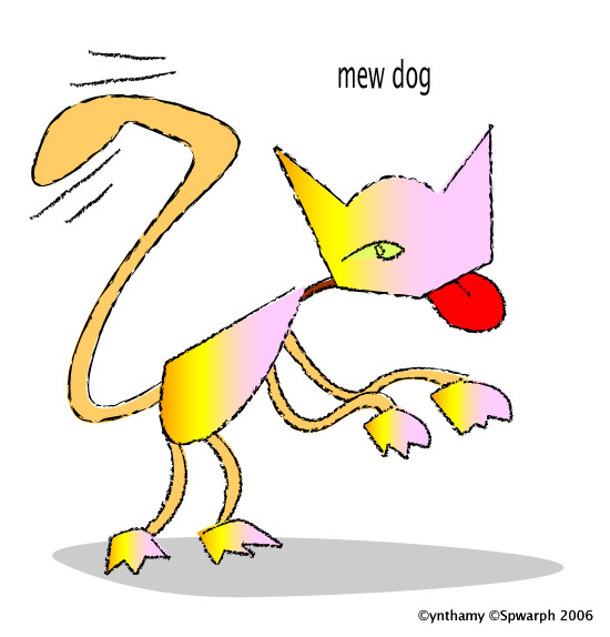 mew dog