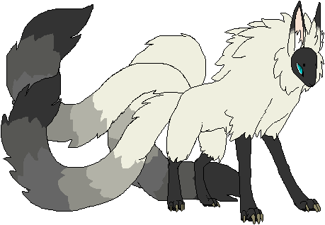 Three tailed kitsune