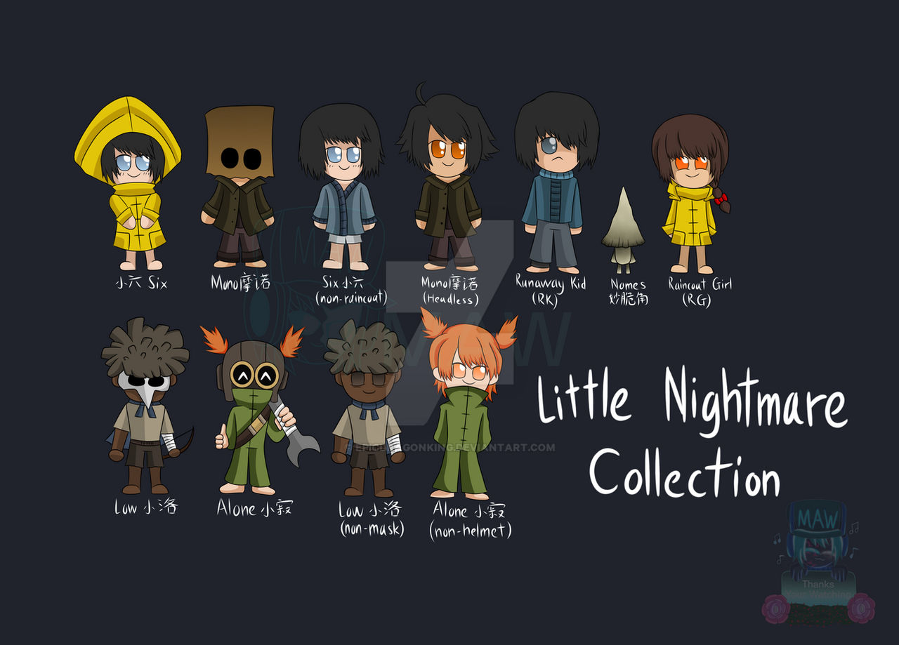 Little Nightmare Collection by epicdragonking on DeviantArt