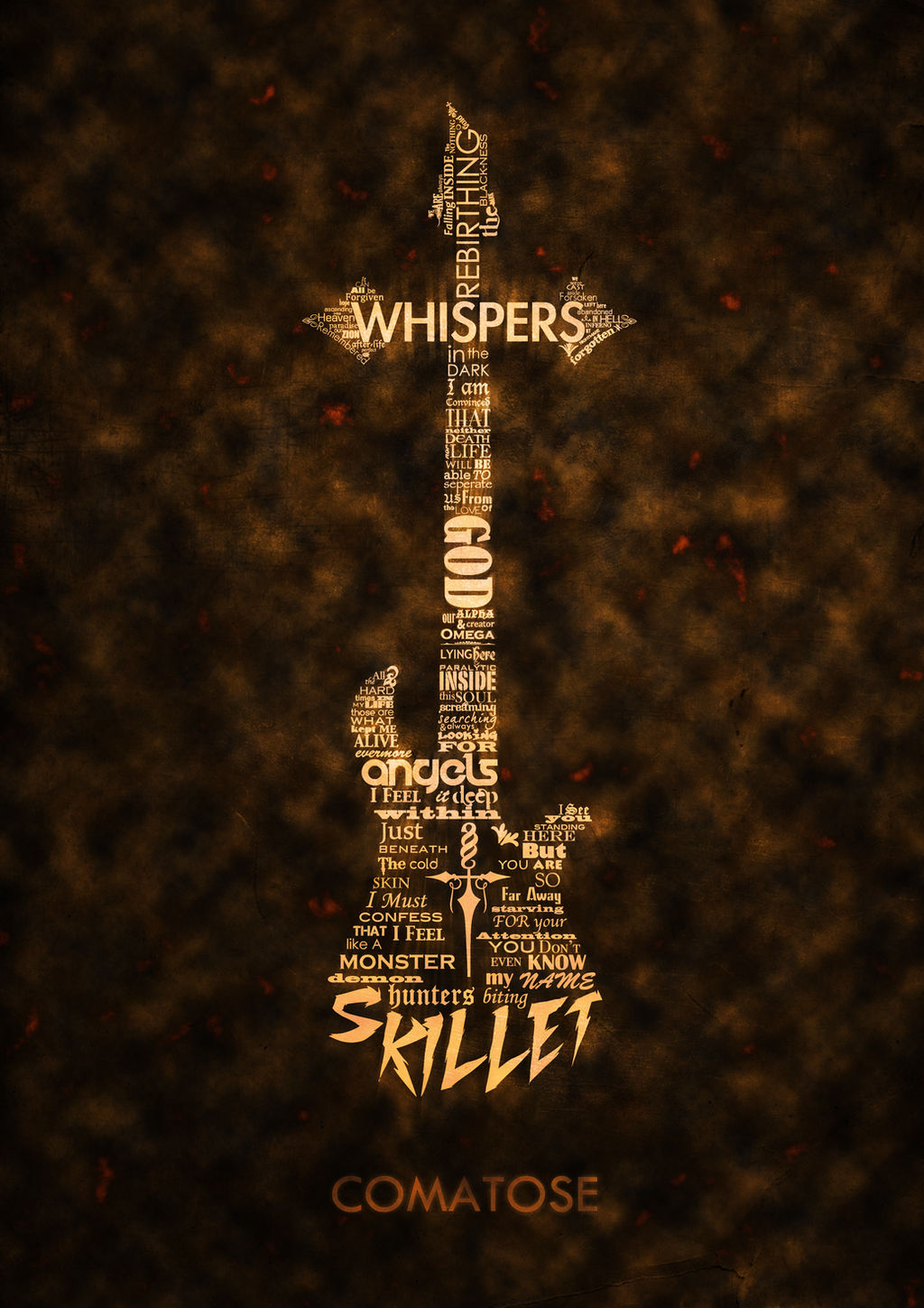 Skillet Cover - Typography