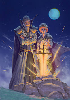 Arthur and Merlin