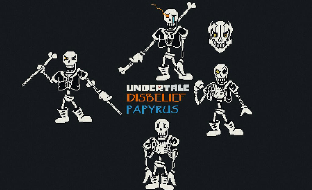 Distressed Papyrus Disbelief!Papyrus The Four Phases by E-Brett-Bri-UTAmino on DeviantArt