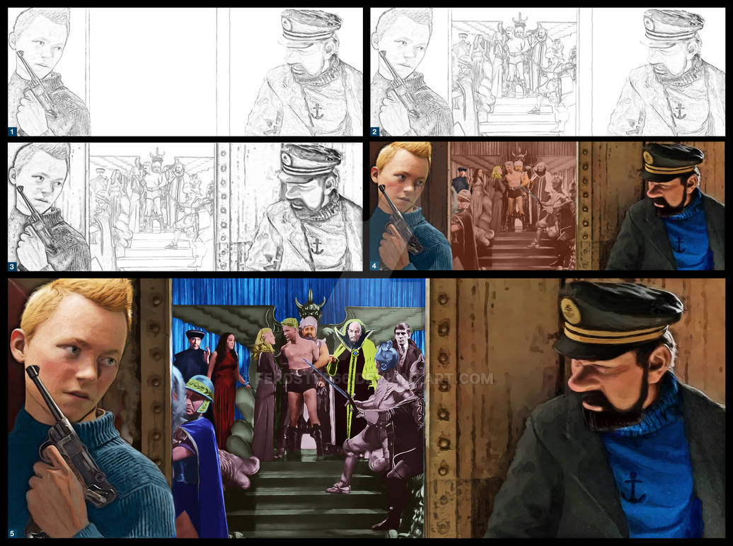 Tintin on the planet Mongo (ongoing)