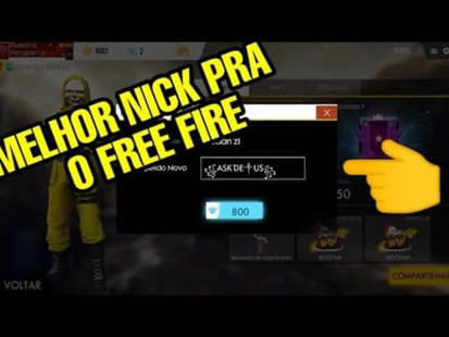 TOP 50 MELHORES NOMES FEMININO PARA FREE FIRE - ESSES SÃO OS MELHORES NICKS PARA FREE FIRE