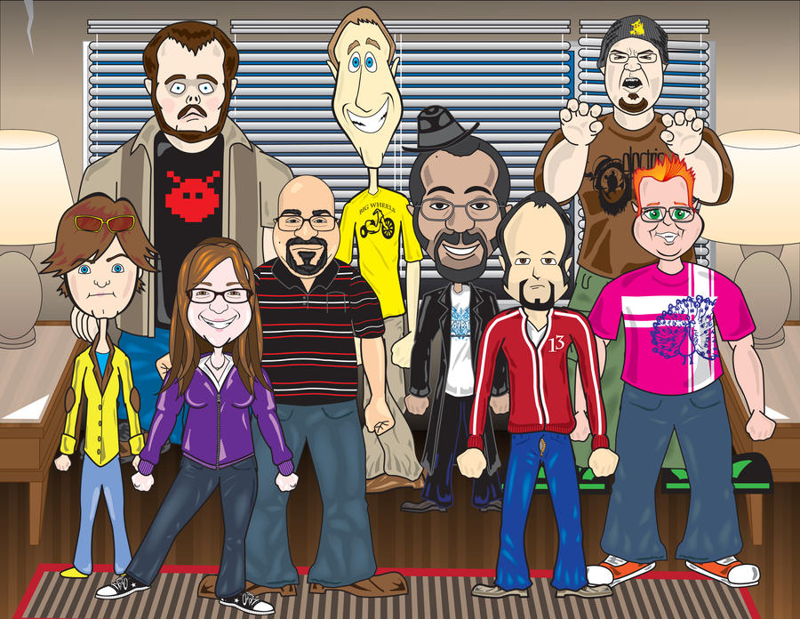 Everyone Caton Illustration of everyone by Timbog77 on DeviantArt