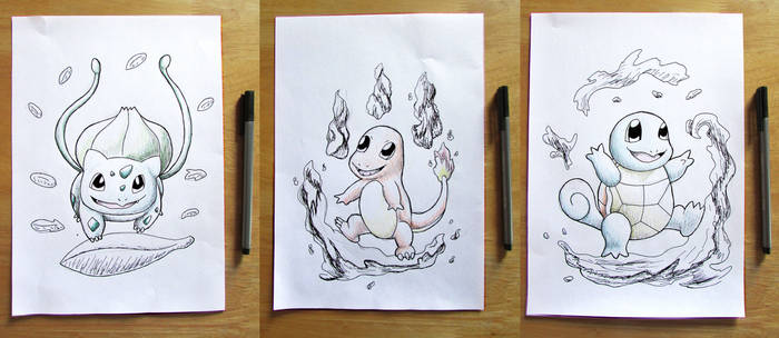 Kanto Starters