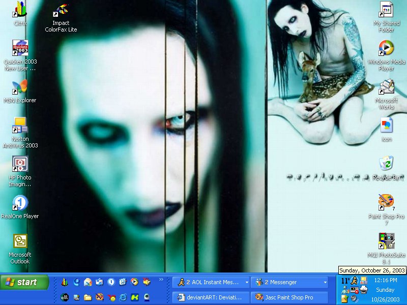 marylin manson dt