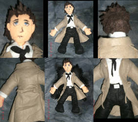 Spn - Castiel felt plushie