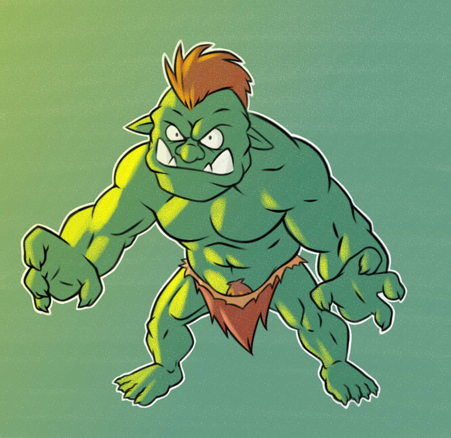 Chibi Orc by HIJODELOPIO on DeviantArt