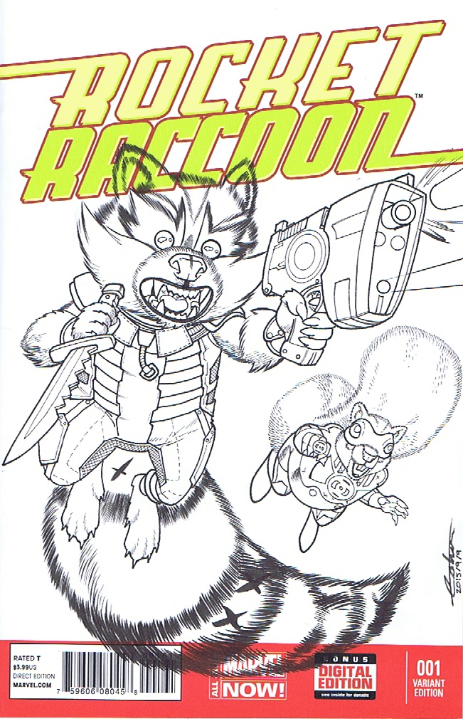 Rocket Raccoon and Chp