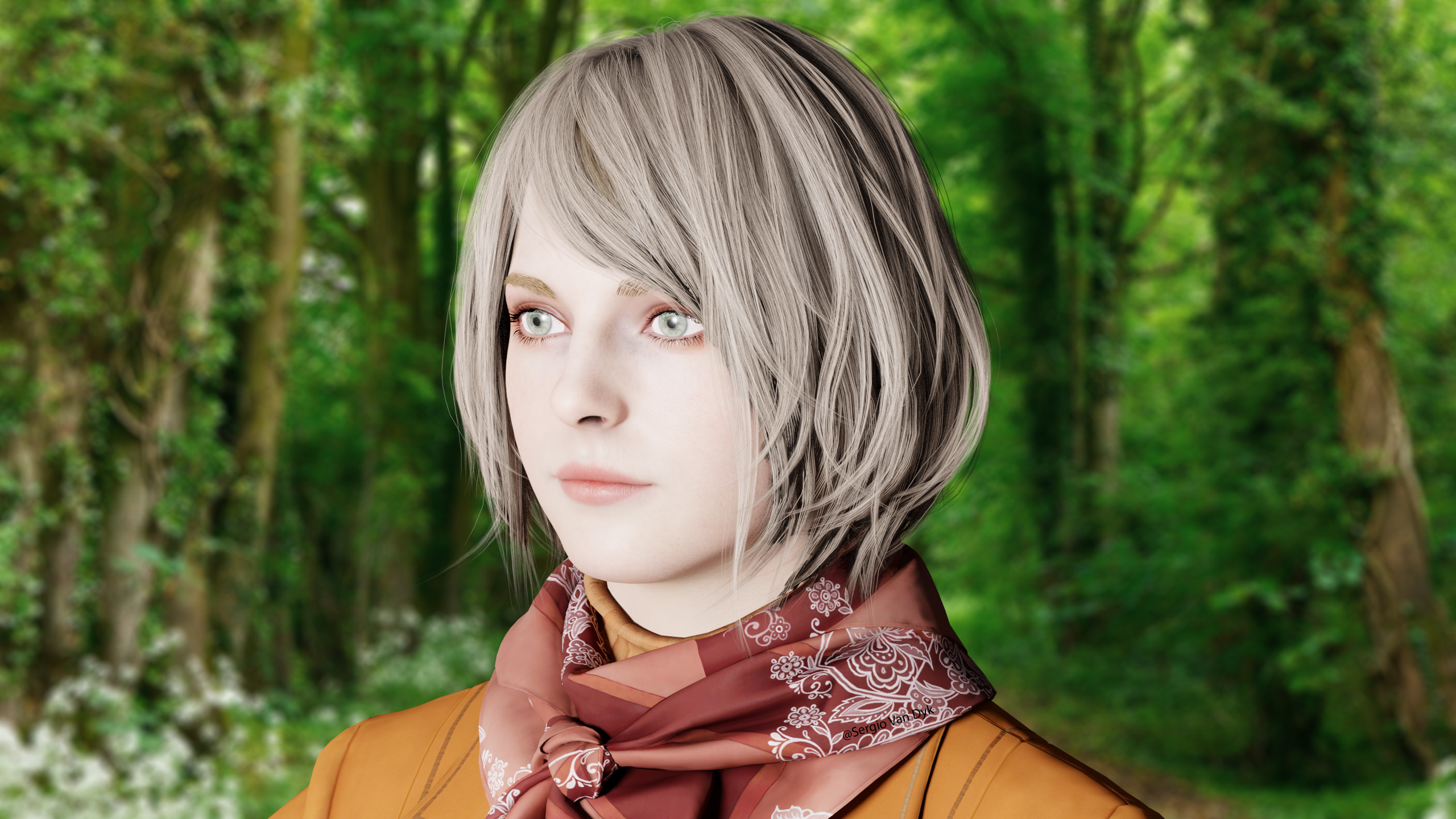 ELLA FREYA - ASHLEY GRAHAM FACE MODEL RESIDENT EVIL 4 REMAKE