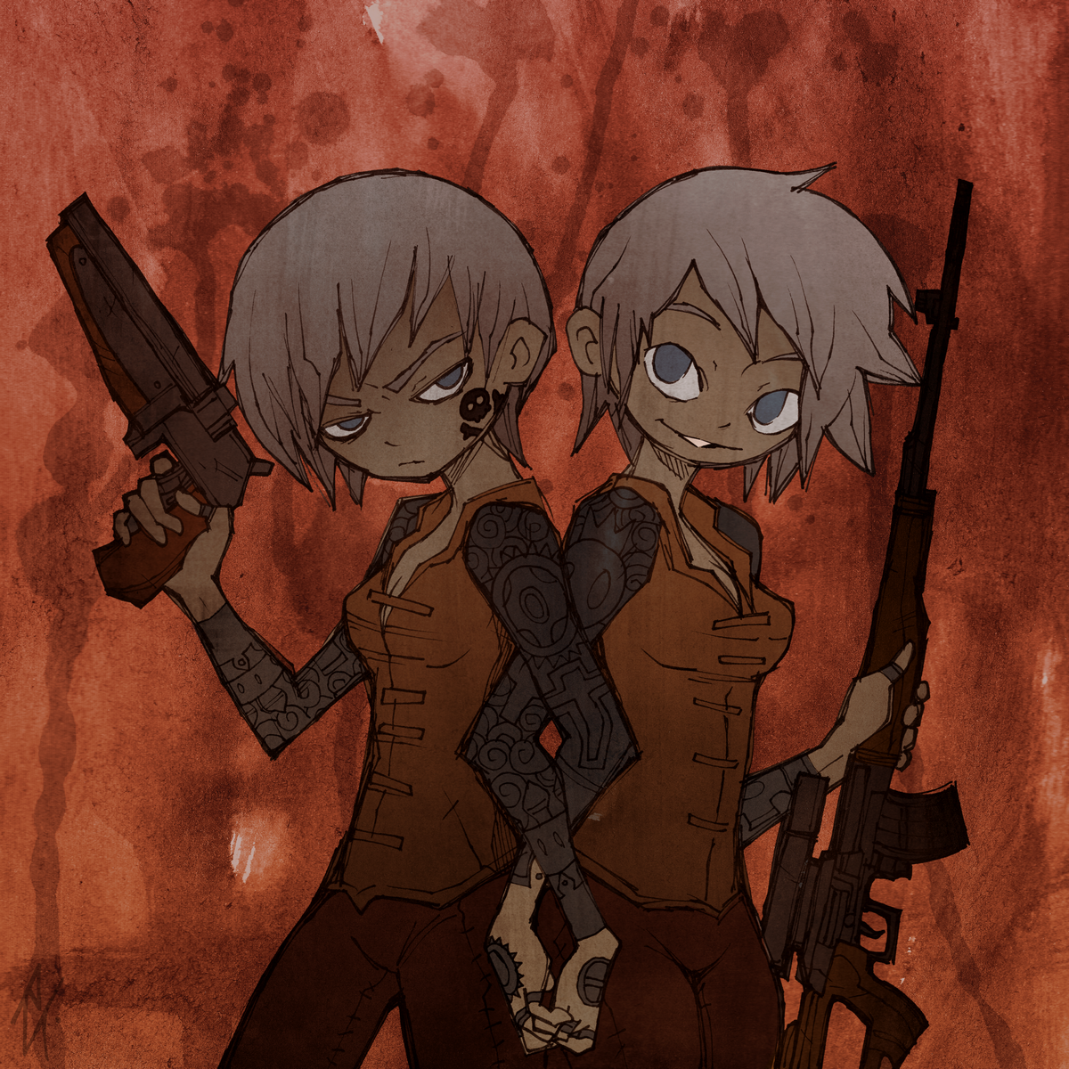 Commission - Suka / Sniper and Shotgun Modi