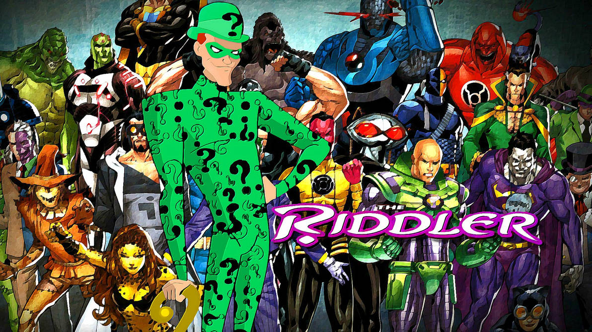Riddler (League of Villians) by scifiman on DeviantArt
