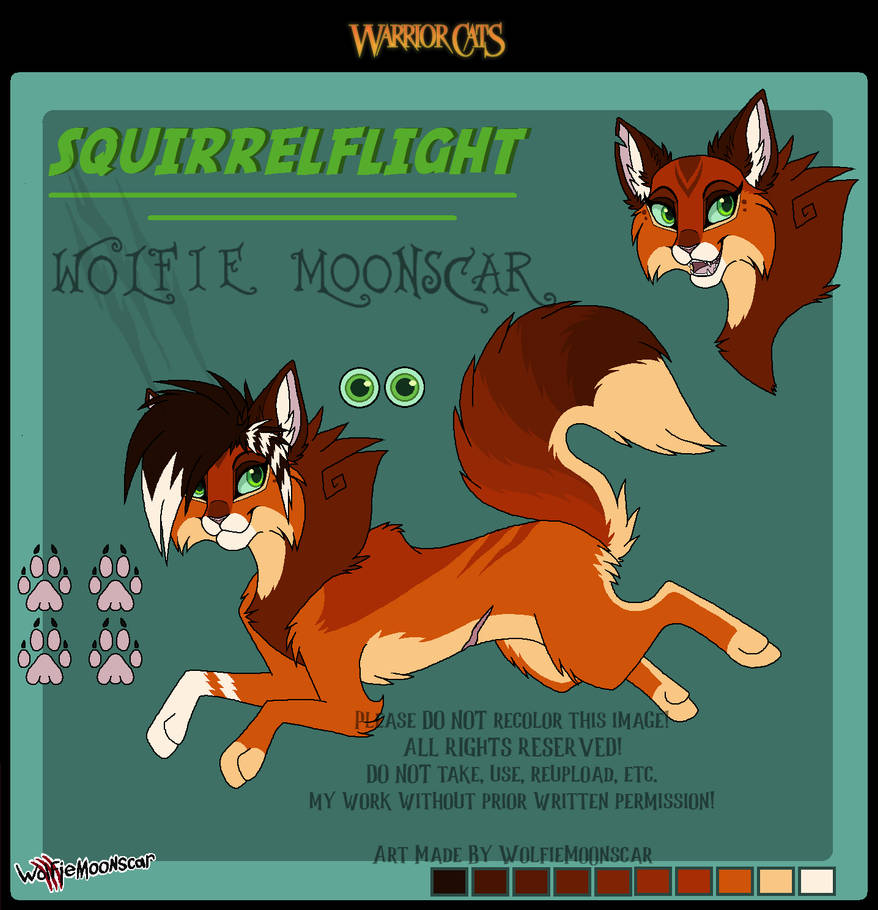 Warrior Cats Design #11) Firestar by Wolfie-Moonscar -- Fur