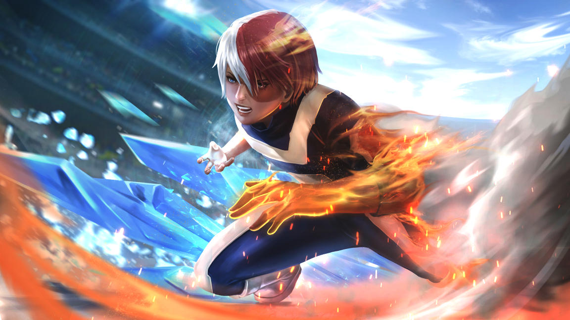Todoroki shoto by SweetCircless on DeviantArt