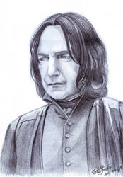 Severus Snape by WhiteYoukai