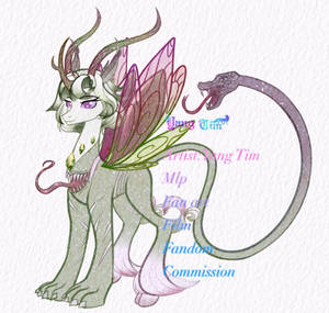 Changeling mix Chinese mythological animal Taotie