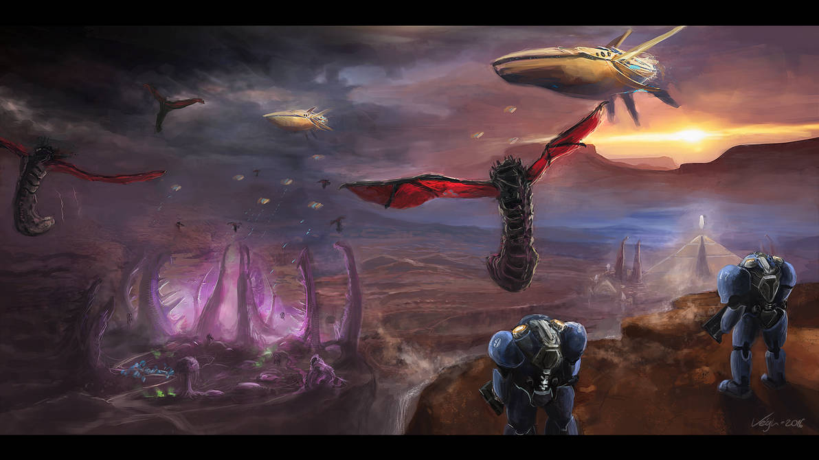 Starcraft The Encounter By Feroxx Gosu On Deviantart Starcraft The Encounter By Feroxx Gosu On Deviantart