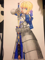 Saber (Pointillism)