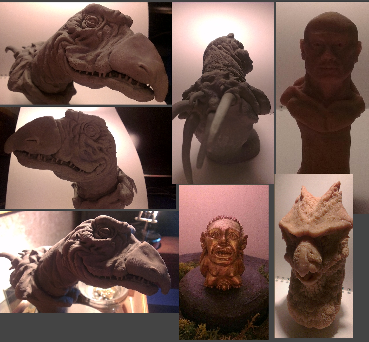 Skeksis - Golden Idol - Bust - Dragon