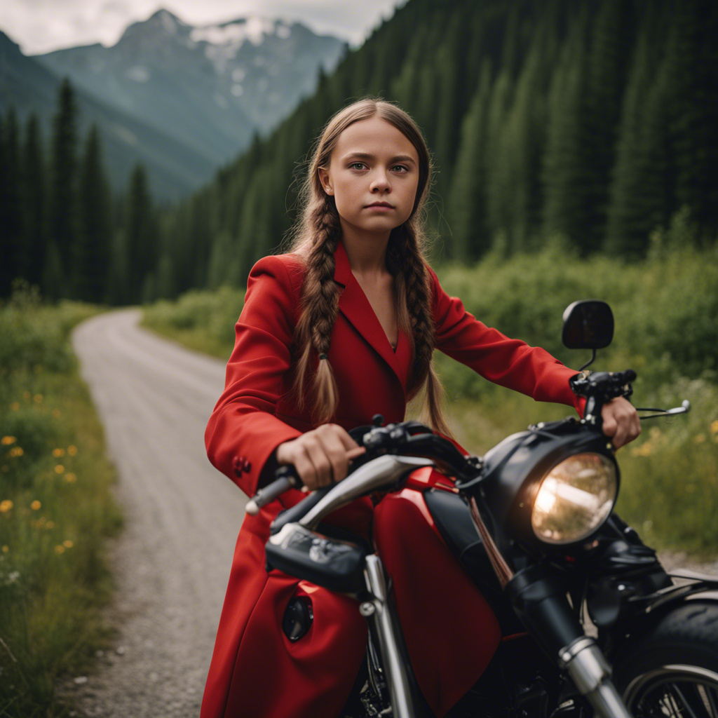 greta thunberg red dress Greta Thunberg Red Dress