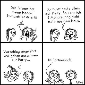 Friseur - islieb comic