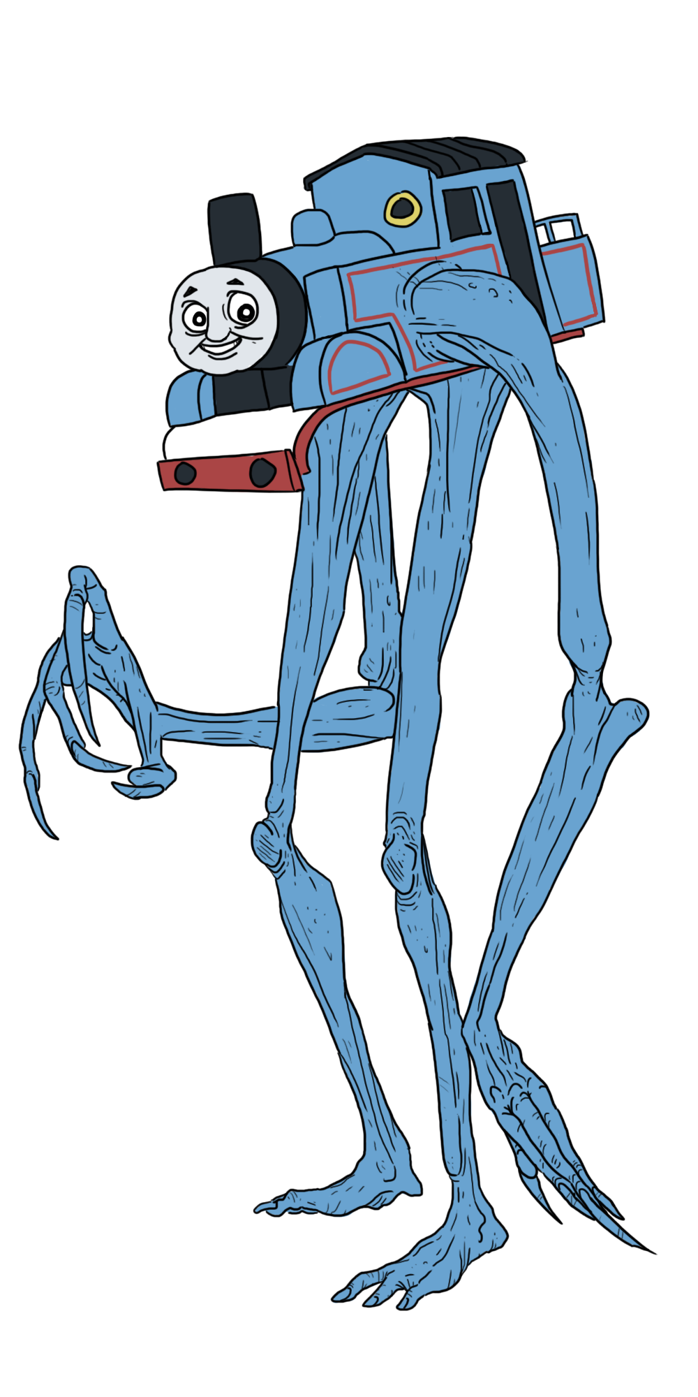 Thomas the top train monster