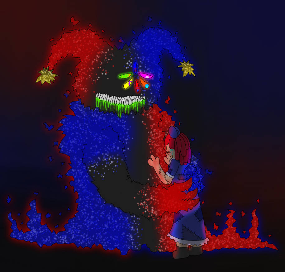 Abstracted Raghata Abstracted Pomni and Ragatha by SoundlessBellWolf on DeviantArt