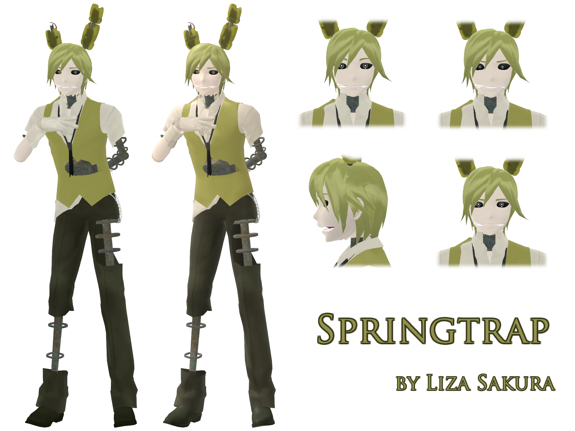 FNaF 3] Springtrap. Download! by LizaSakura on DeviantArt
