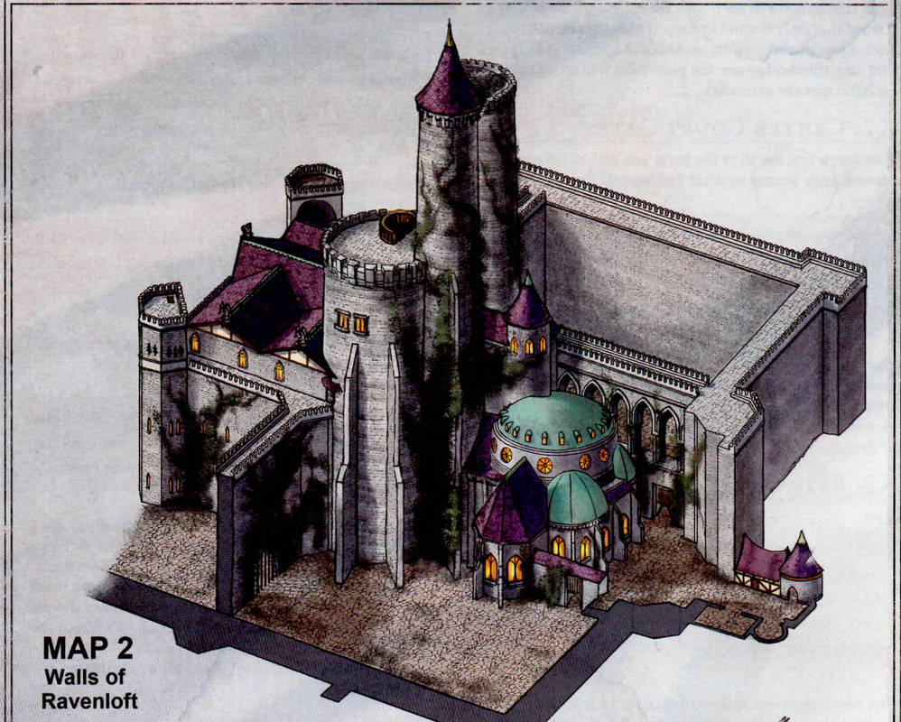 Castle Ravenloft Maps Overview by Code0End on DeviantArt