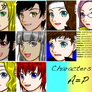 Characters of A equals P