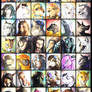 Full icons portrait set