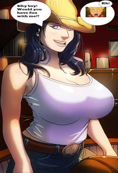 Hinata like Denise Milani (Bull) 2