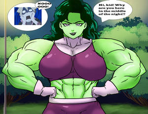 Hinata like She Hulk