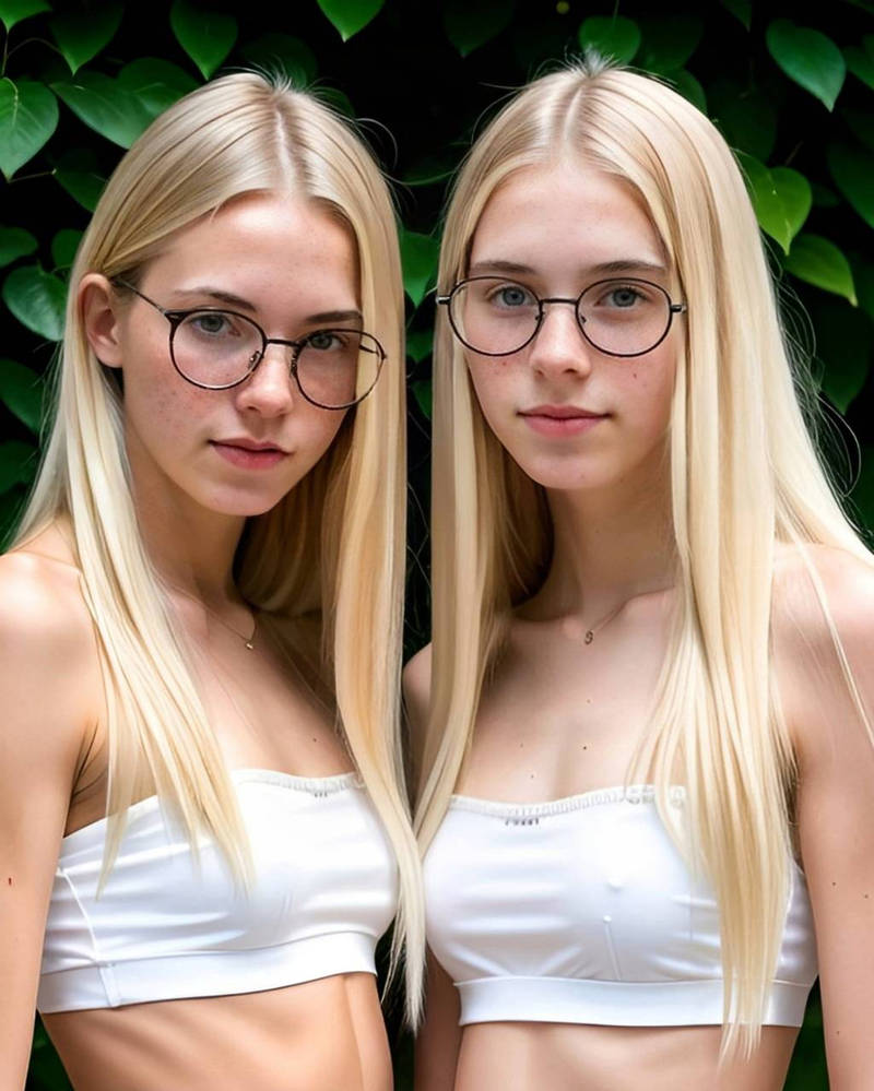 Twin sisters Maya and Taya by stayceee on DeviantArt