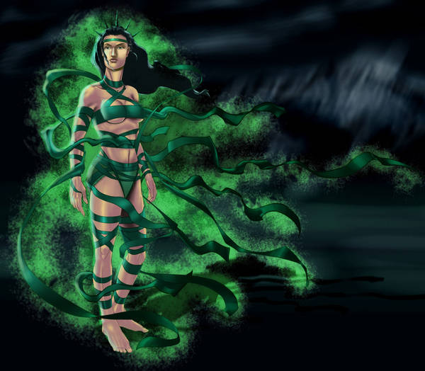 Green Lady by SandsGonzaga