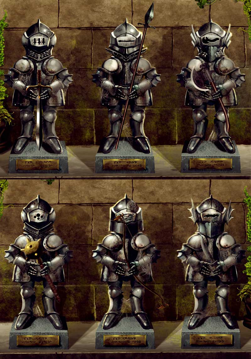 Goblin Armors by SandsGonzaga