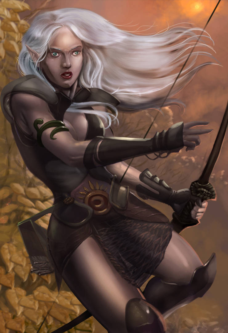 Elf Ranger SFW by SandsGonzaga