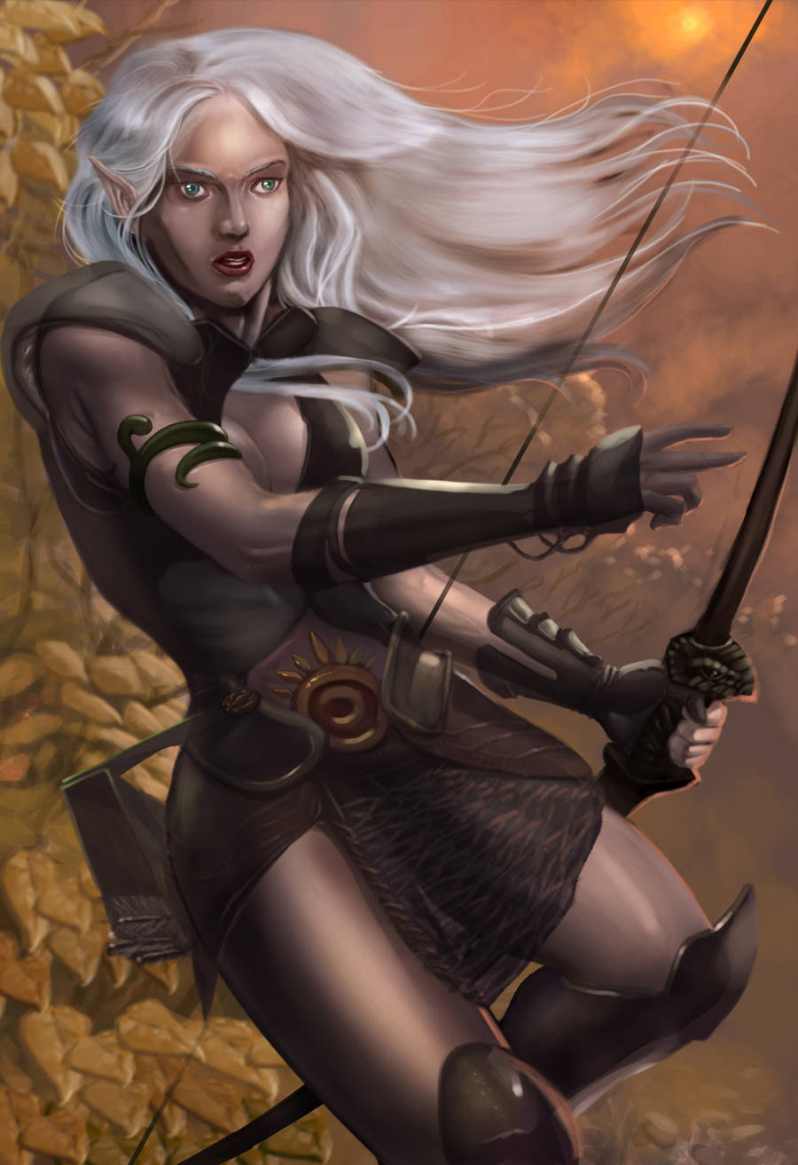 Elf Ranger SFW by SandsGonzaga