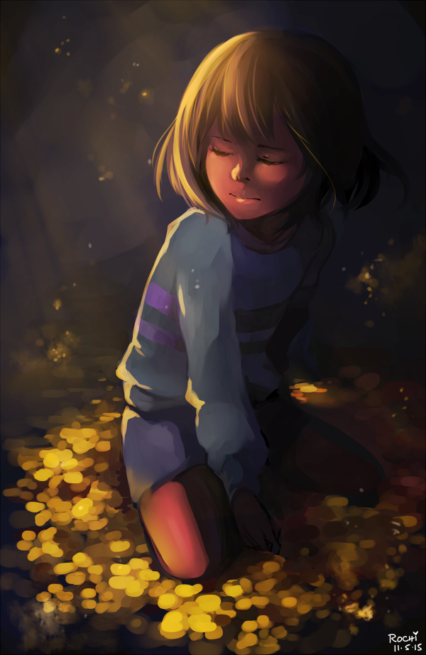 Undertale First Picture Undertale - Beginning by rochichan on DeviantArt