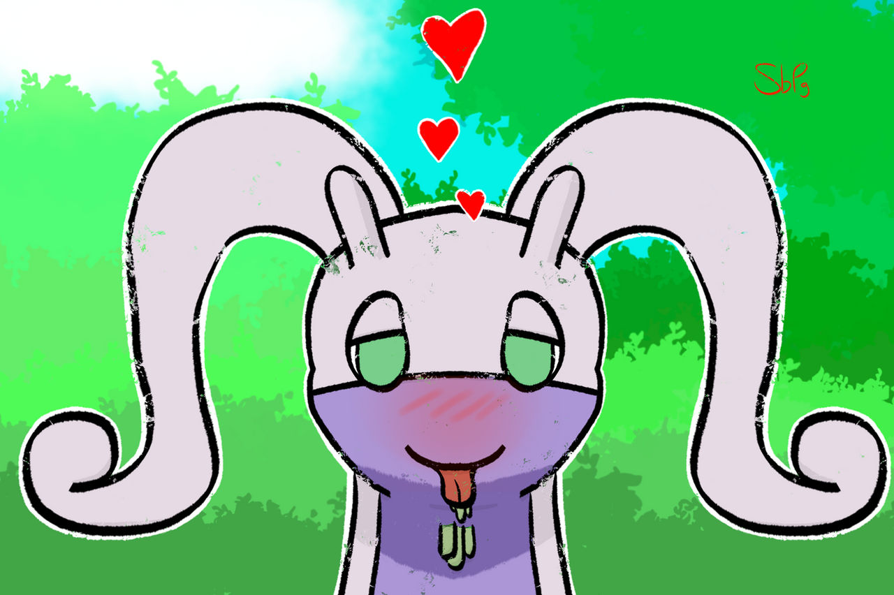 Goodra Inflatiob Goodra thinks you're cute by StrawberryPidgey on DeviantArt