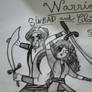 Warriors Sinbad and Claudia