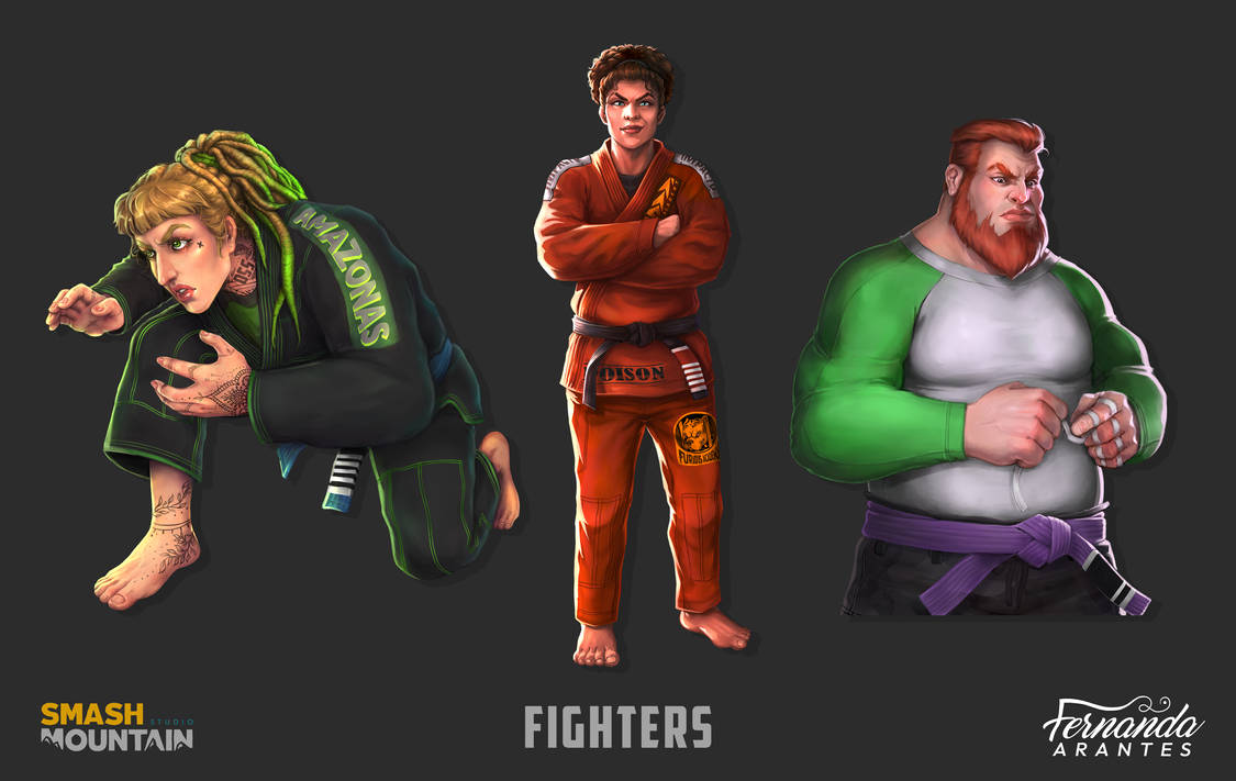 Pushfighter Deviantart Fighters by FernandaArantes on DeviantArt