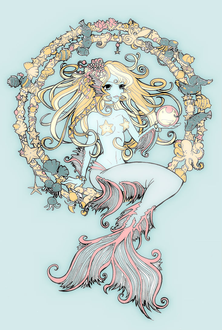 Mermaid Noveau version 2