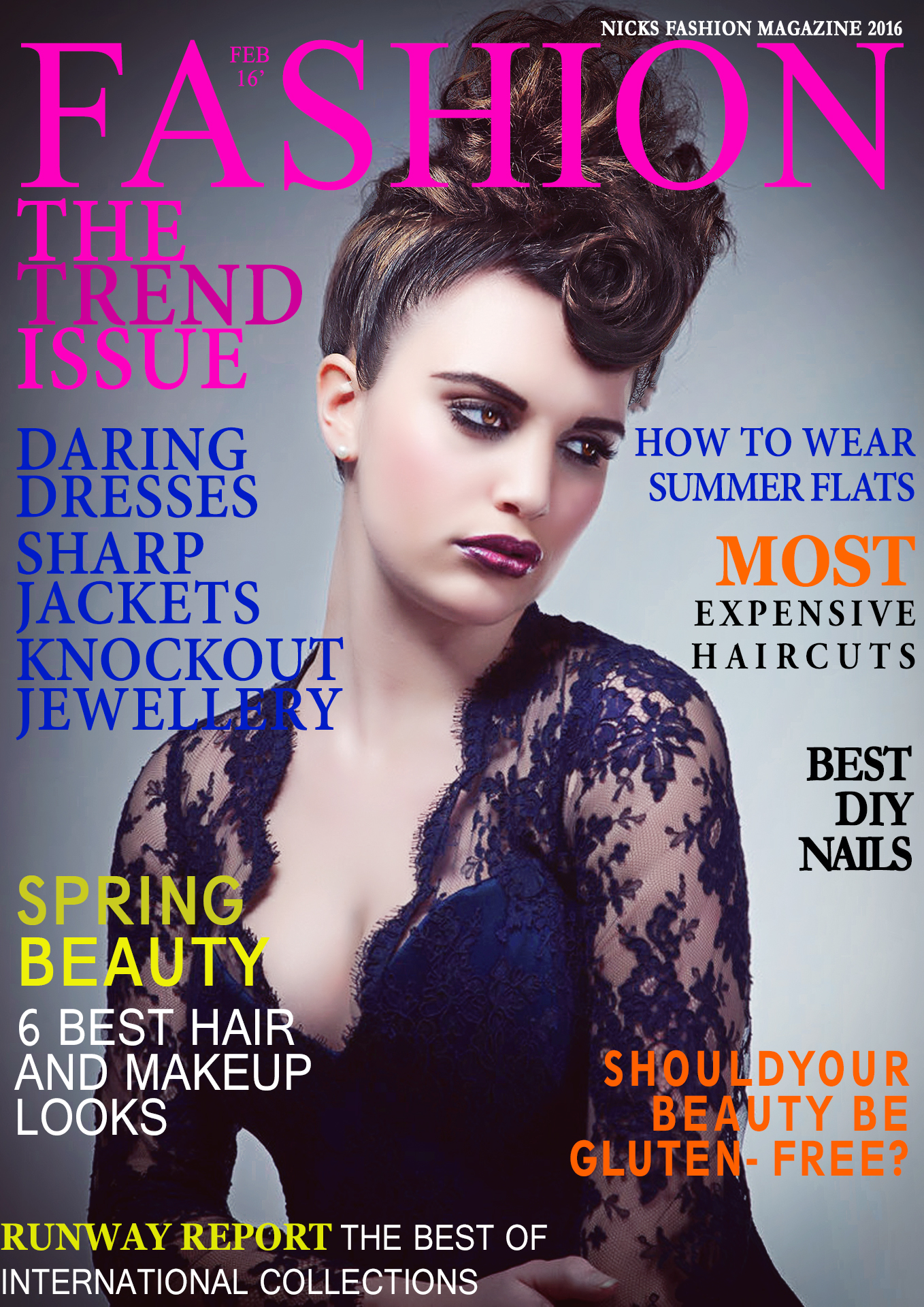 First Magazine Cover By Me