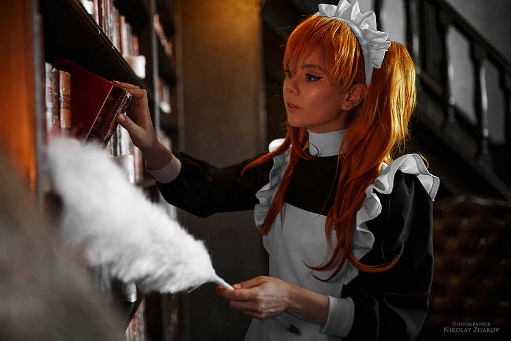 Asuka maid. Alternative home IX by TaisiaFlyagina