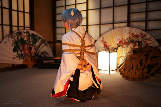 Rey Ayanami. Shibari shooting III