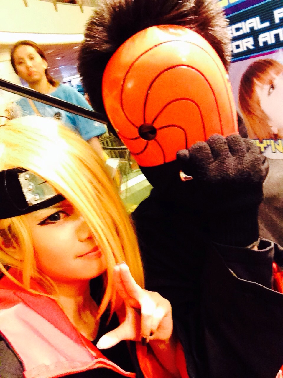 Deidara and Tobi at Animax 2015